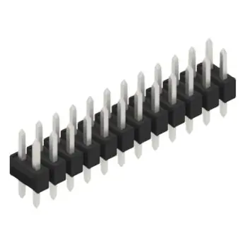 Knallerangebot Stiftleiste, 24-polig, RM 2.54 mm, gerade, schwarz, 10054941
