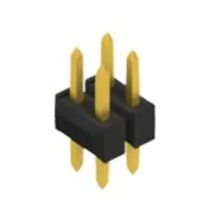 Stiftleiste, 4-polig, RM 2.54 mm, gerade, schwarz, 10054907 Sofort Bestellen