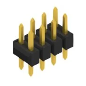 Ausverkauf Stiftleiste, 8-polig, RM 2.54 mm, gerade, schwarz, 10054914