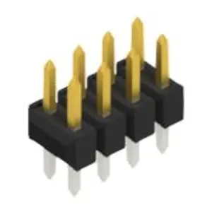 Versand Am Gleichen Tag Stiftleiste, 8-polig, RM 2.54 mm, gerade, schwarz, 10054915