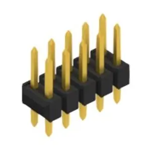 Stiftleiste, 10-polig, RM 2.54 mm, gerade, schwarz, 10055028 Sonderaktion