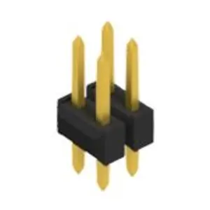 Stiftleiste, 4-polig, RM 2.54 mm, gerade, schwarz, 10055018 Online Kaufen