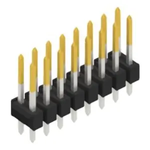 Beliebt Stiftleiste, 16-polig, RM 2.54 mm, gerade, schwarz, 10055261