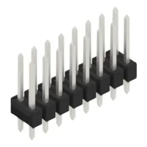 Stiftleiste, 16-polig, RM 2.54 mm, gerade, schwarz, 10055262 Super-Preis