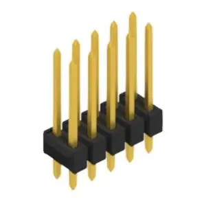 Stiftleiste, 10-polig, RM 2.54 mm, gerade, schwarz, 10055363 Mega-Angebot