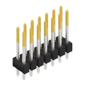 Stiftleiste, 14-polig, RM 2.54 mm, gerade, schwarz, 10055371 Letzte Chance