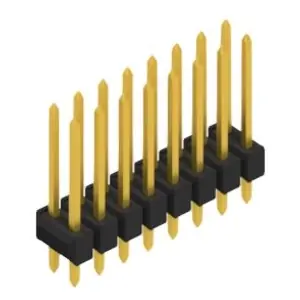 Stiftleiste, 16-polig, RM 2.54 mm, gerade, schwarz, 10055373 Nur Heute