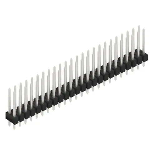 Stiftleiste, 48-polig, RM 2.54 mm, gerade, schwarz, SL2216448Z Super-Preis