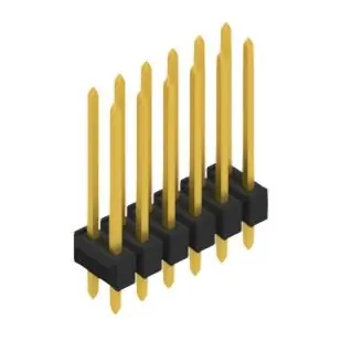 Online Kaufen Stiftleiste, 12-polig, RM 2.54 mm, gerade, schwarz, 10055464