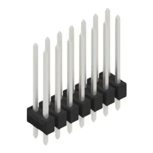 Stiftleiste, 14-polig, RM 2.54 mm, gerade, schwarz, 10055470 Neue Kollektion