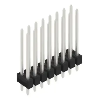 Direktkauf Stiftleiste, 16-polig, RM 2.54 mm, gerade, schwarz, 10055585