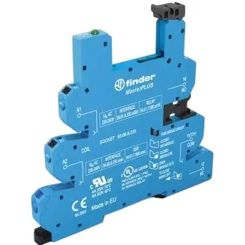 Nur Heute Relaissockel, DIN-Schiene, 93.51.0.060