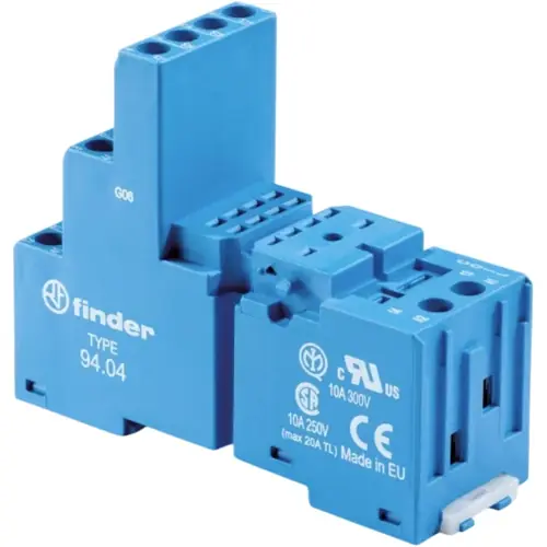 Relaissockel, mit integrierter Schnappbefestigung für 55 Serie, 94.04.7 Top-Seller