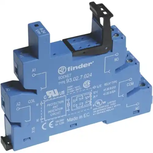 Relaissockel, DIN-Schiene für 41 Serie, 93.02.0.060 Bestseller