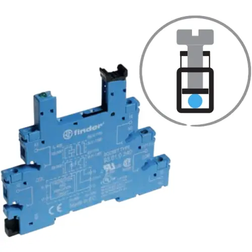 Sonderaktion Relaissockel für DIN-Schiene, 93.01.0.060