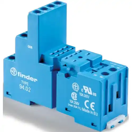 Sale Relaissockel, schwarz für 55 Serie, 94.02.0