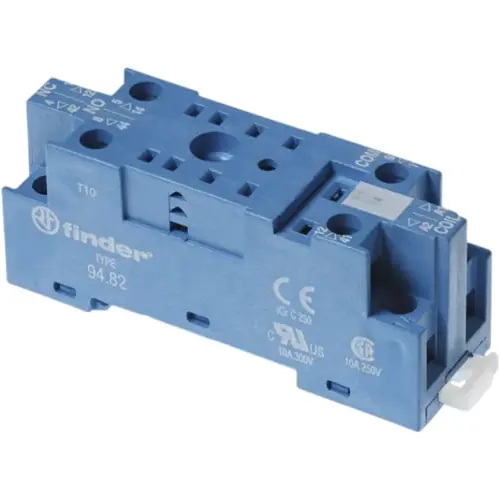 Relaissockel, blau für 55 Serie, 94.82 Direkt Vom Hersteller