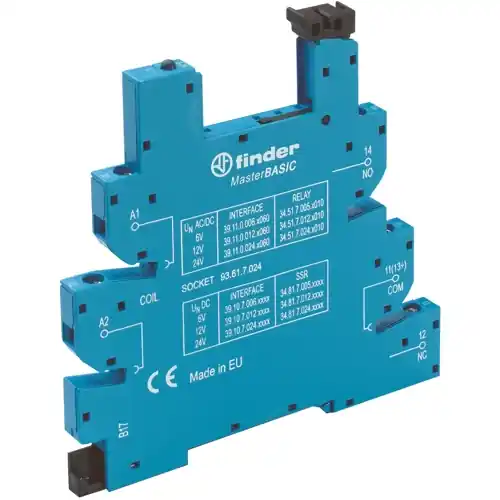 Neue Kollektion Relaissockel, 93.61.7.024