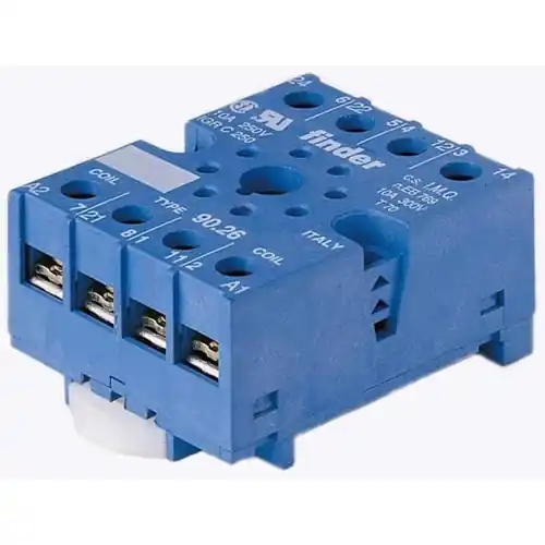 Meistverkauft Relaissockel für 6.12/88.12/88.92 Relais, 90.26