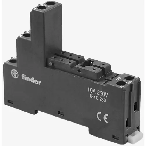 Relaissockel, schwarz für Serie 40, 95.05.0 Abverkauf