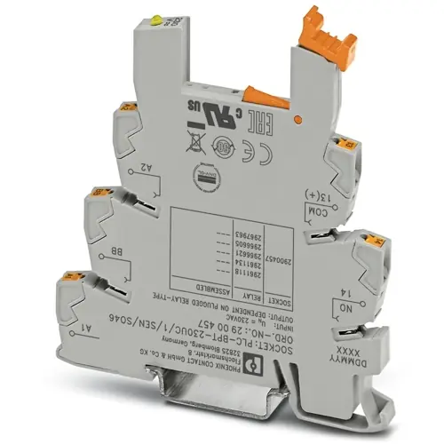 Relaissockel für Miniaturrelais, 2900281 Neue Ware