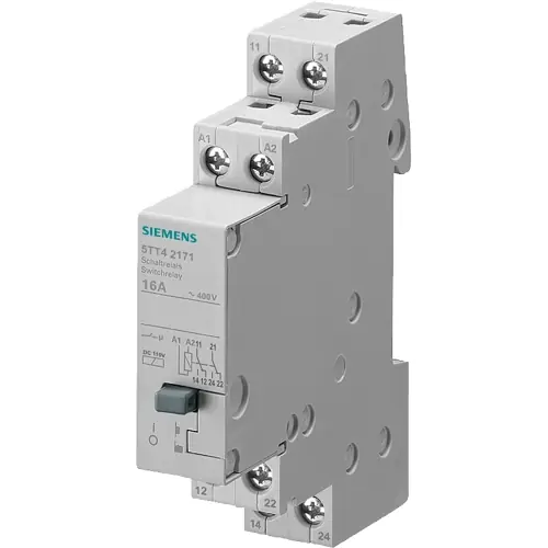 Neue Kollektion Relais, 2 Wechsler, 16 A, 10 V (AC), 5TT4217-2
