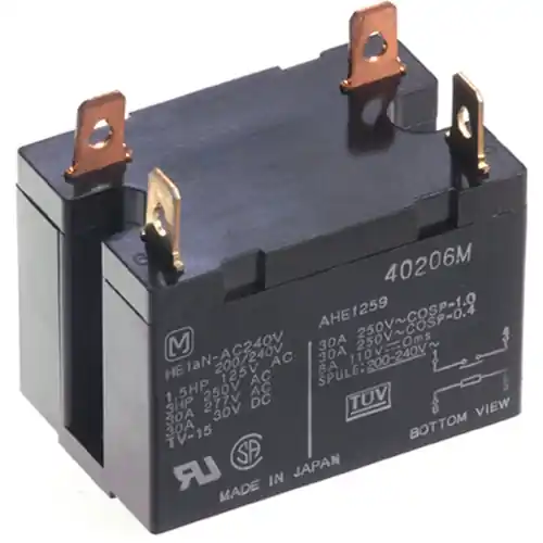 Relais, 1 Schließer, 24 V (DC), 300 Ω, 30 A, 277 V (AC), monostabil, HE1AN24J Expressversand