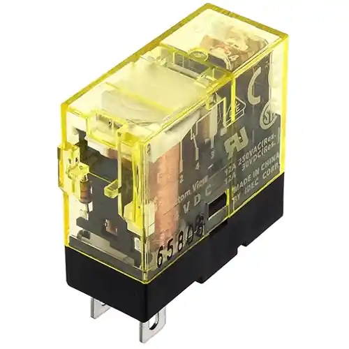 Relais, 1 Wechsler, 12 V (DC), 271 Ω, 12 A, 30 V (DC), 250 V (AC), RJ1S-CLD-D12 Echt