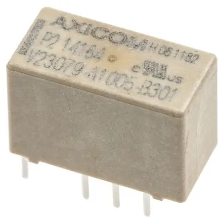 Relais, 2 Wechsler, 12 V (DC), 1.029 kΩ, 2 A, 220 V (DC), 250 V (AC), monostabil, 1-1393788-1 Meistverkauft