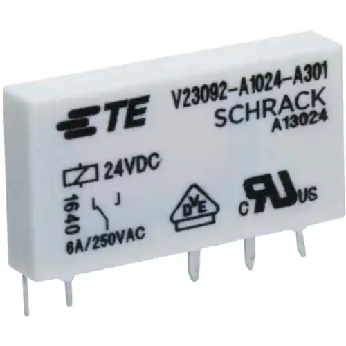 Letzte Chance Relais, 1 Wechsler, 12 V (DC), 848 Ω, 6 A, 440 V (AC), monostabil, 1393236-7