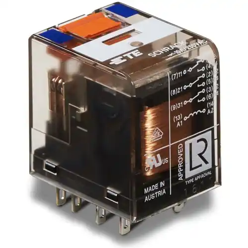 Leistungsrelais, 3 Wechsler, 48 V (DC), 3072 Ω, 10 A, 400 V (AC), monostabil, 6-1419111-2 Mega-Angebot