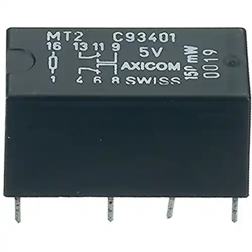 Begrenztes Angebot Relais, 2 Wechsler, 12 V (DC), 968 Ω, 2 A, 220 V (DC), 250 V (AC), monostabil, 1462000-7