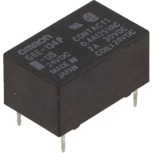 Direktkauf Relais, 1 Wechsler, 24 V (DC), 2.88 kΩ, 3 A, 220 V (DC), 250 V (AC), monostabil, G6E-134P-US 24VDC