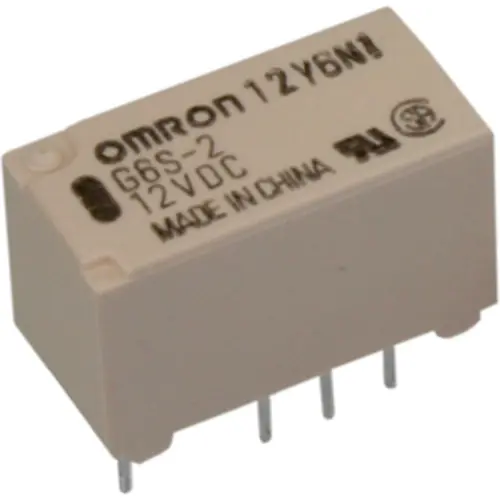 Gratis Versand Relais, 2 Wechsler, 5 V (DC), 178 Ω, 2 A, 220 V (DC), 250 V (AC), monostabil, G6S-2 5VDC