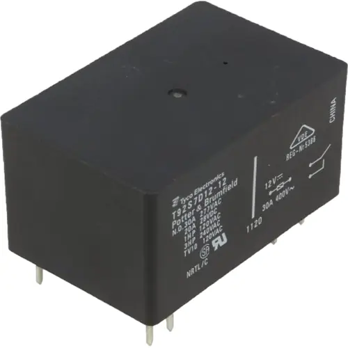Sonderaktion Relais, 2 Schließer, 12 V (DC), 86 Ω, 30 A, 277 V (AC), monostabil, 1393212-8