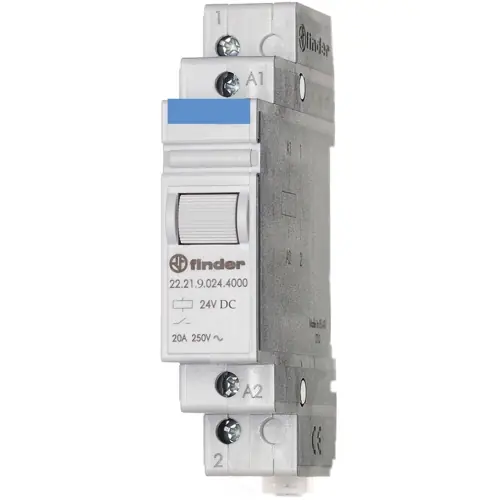 Relais, 1 Schließer, 12 V (DC), 20 A, 400 V (AC), 22.21.9.012.4000 Gratis Versand