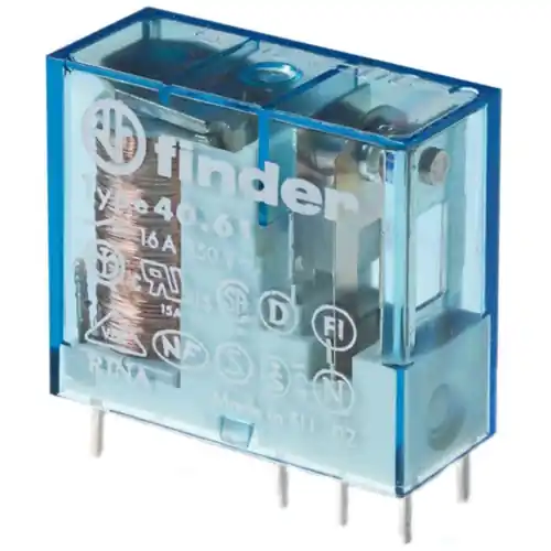 Preiswert Relais, 1 Wechsler, 5 V (DC), 38 Ω, 16 A, 400 V (AC), monostabil, 40.61.9.005.4001