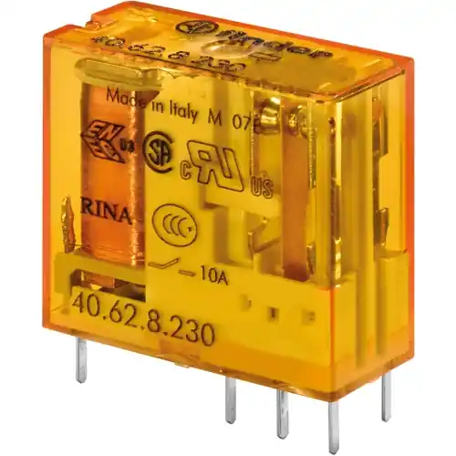 Relais, 2 Wechsler, 230 V (AC), 28 kΩ, 10 A, 400 V (AC), monostabil, 40.62.8.230.4000 Direktkauf