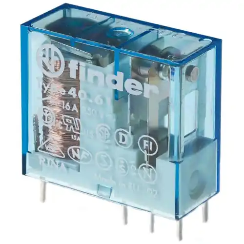 Gratis Versand Relais, 1 Wechsler, 24 V (DC), 900 Ω, 16 A, 220 V (DC), 400 V (AC), monostabil, 40.61.9.024.4000