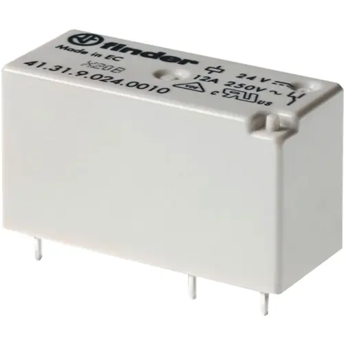 Aktuell Relais, 1 Wechsler, 60 V (DC), 9 Ω, 12 A, 400 V (AC), monostabil, 41.31.9.060.0010