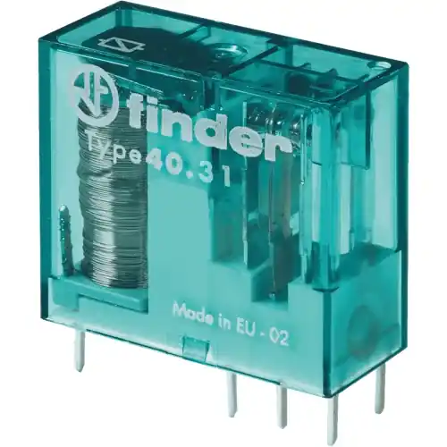 Geprüft Relais, 1 Wechsler, 12 V (DC), 12 V (AC), 130 Ω, 12 A, 400 V (AC), bistabil, 40.31.6.012.0000