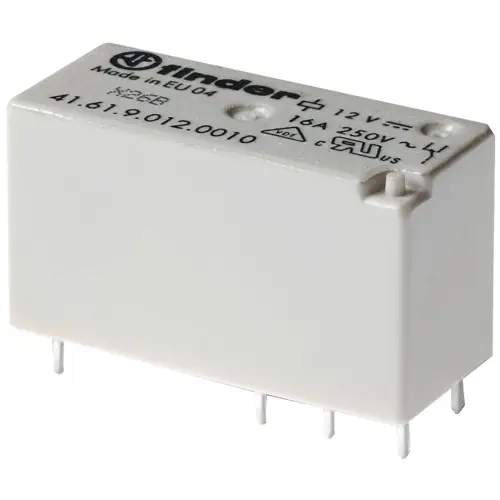 Relais, 1 Wechsler, 12 V (DC), 360 Ω, 16 A, 400 V (AC), monostabil, 41.61.9.012.0020 Top-Seller