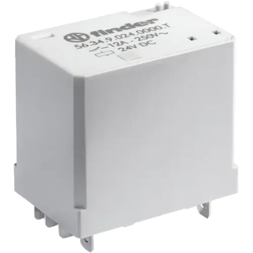 Relais, 4 Wechsler, 24 V (DC), 490 Ω, 12 A, 400 V (AC), monostabil, 56.34.9.024.0000T Kostenloser Versand