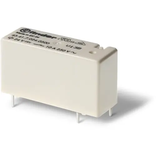 Sale Relais, 1 Wechsler, 24 V (DC), 2200 Ω, 10 A, 400 V (AC), 434170240001