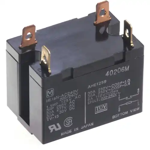 Relais, 1 Schließer, 24 V (DC), 300 Ω, 30 A, 277 V (AC), monostabil, HE1ANS24J Top-Angebot