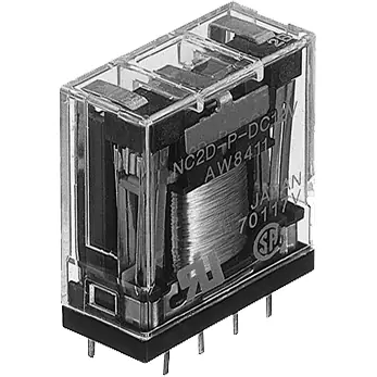 Relais, 2 Wechsler, 5 V (DC), 69.4 Ω, 5 A, 30 V (DC), 250 V (AC), monostabil, NC2DP5J Direktkauf