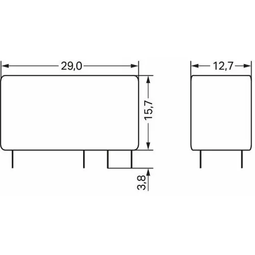 Ausverkauf Relais, 1 Wechsler, 16 A, 12 V (DC), 788-196