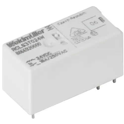 Billig Relais, 1 Wechsler, 110 V (DC), 25200 Ω, 30 A, 250 V (AC), monostabil, 1984070000