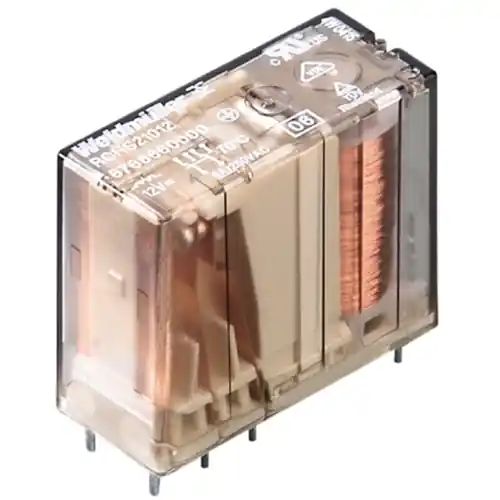 Ausverkauf Relais, 2 Wechsler, 24 V (DC), 250 V (AC), monostabil, 8768680000