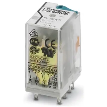 Meistverkauft Relais, 4 Wechsler, 24 V (DC), 16 A, 250 V (DC), 250 V (AC), monostabil, 2903677